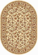Ковер IZMIR_d155, 2,5*5, OVAL, CREAM